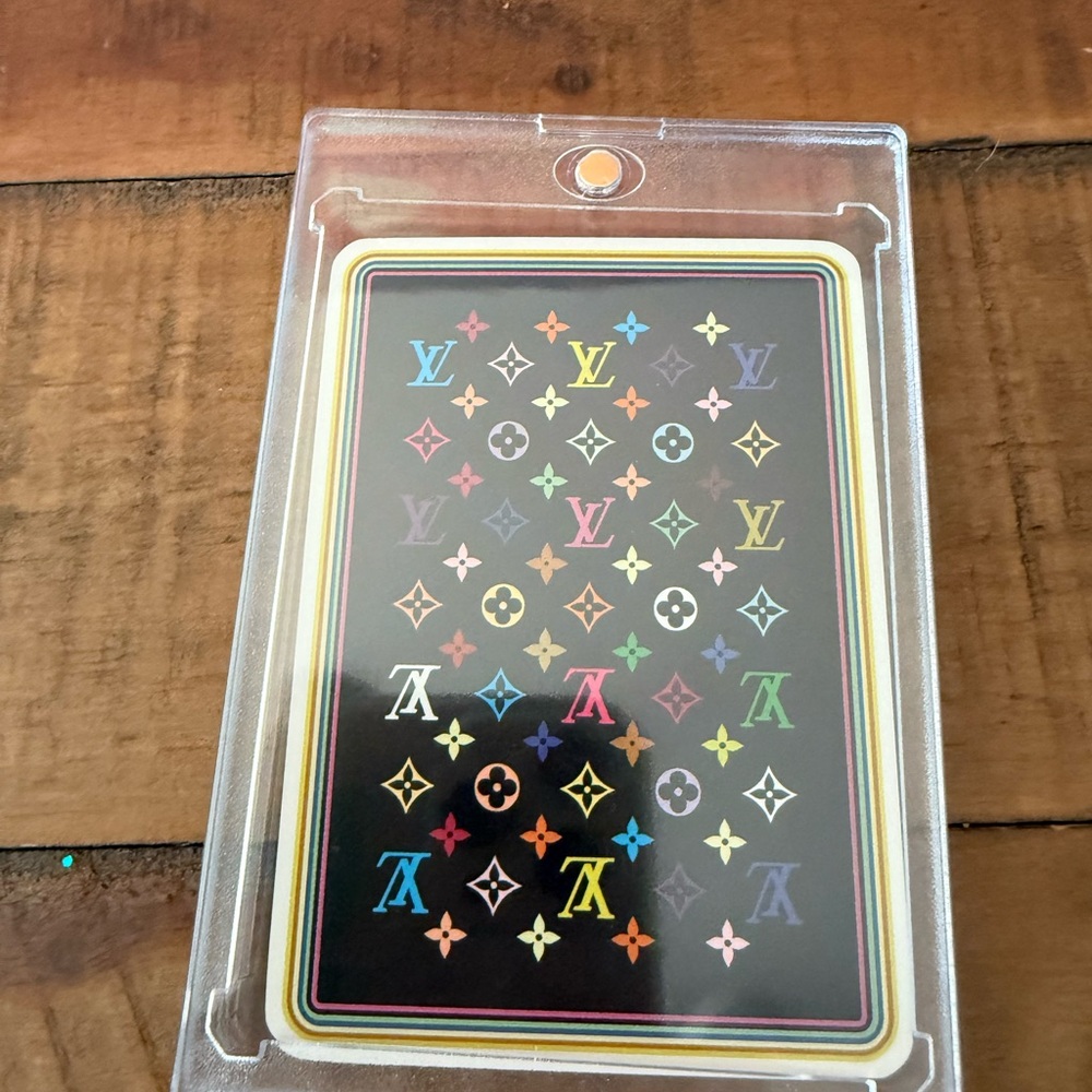 Louis Vuitton x Takashi Murakami Monogram Playing Card 2 ❤️ with COA